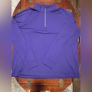 Cutter & Buck Men’s Deep Purple Pullover Quarter-Zip